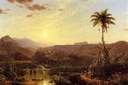 Frederic Edwin Church The Cordilleras Sunrise USA oil painting reproduction
